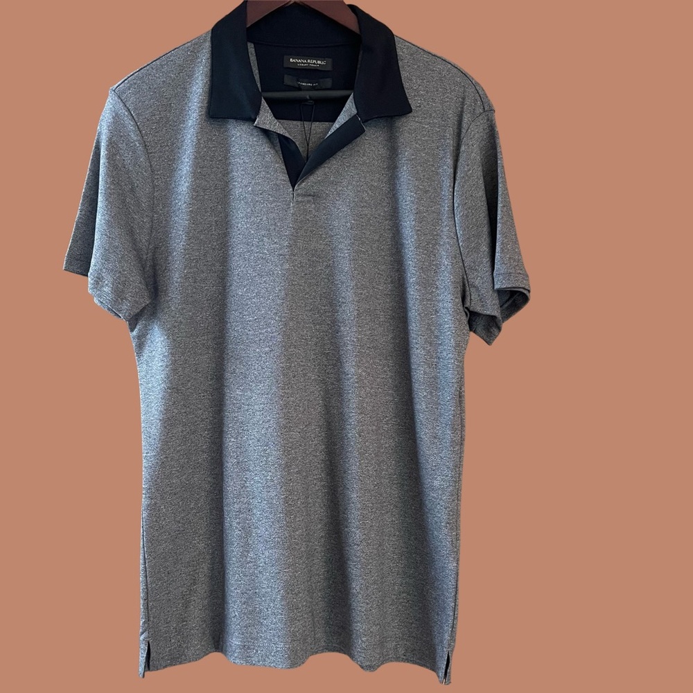 NWT - Men's Banana Republic Luxury Touch Polo - M